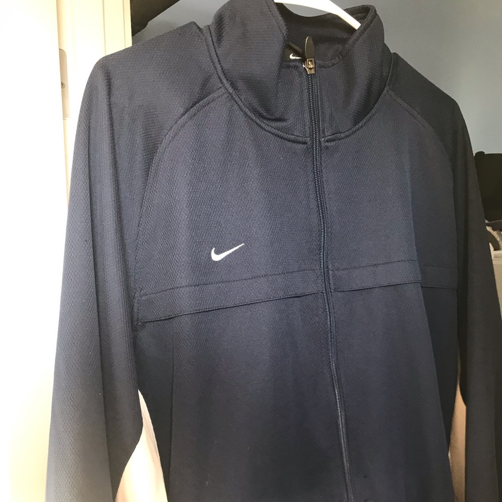 Nike athletic zip up jacket